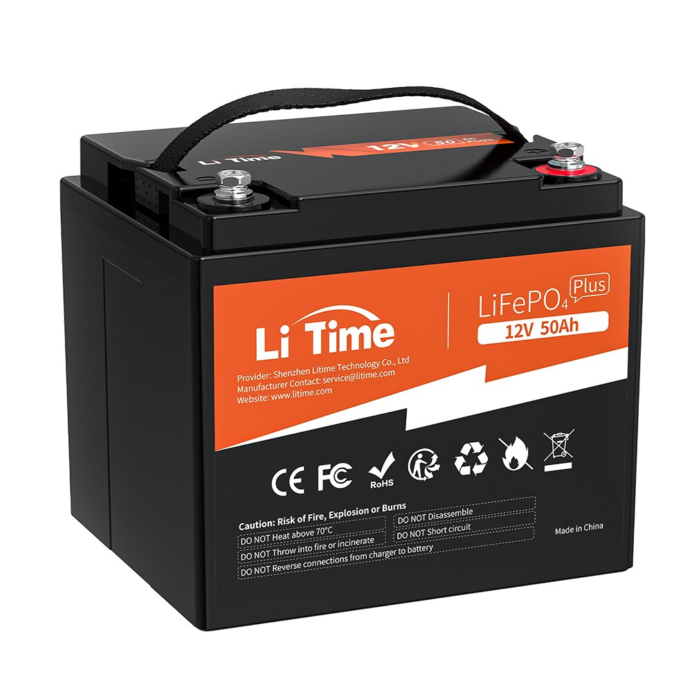 Baterie cu litiu LiFePO4 LiTime 12V 50Ah