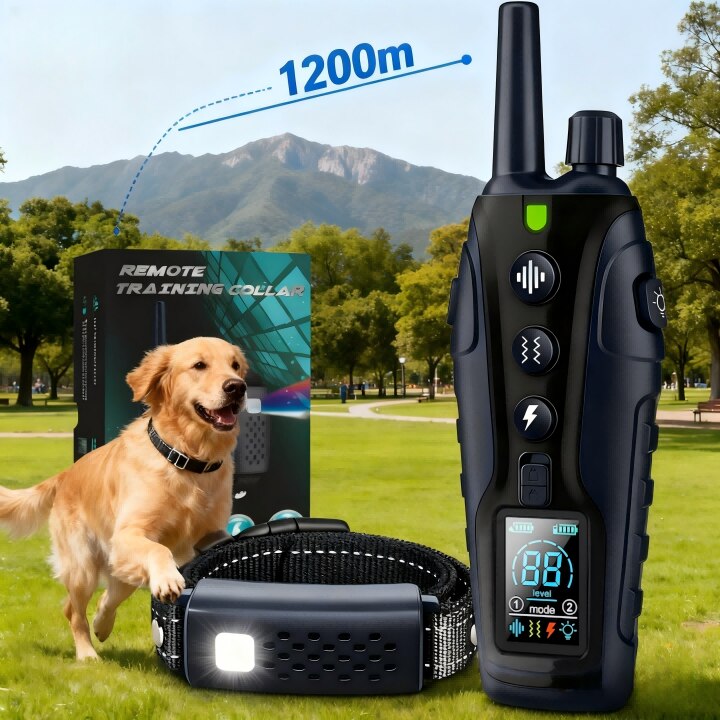 MOSMAOO Zgardă Dresaj 1200m