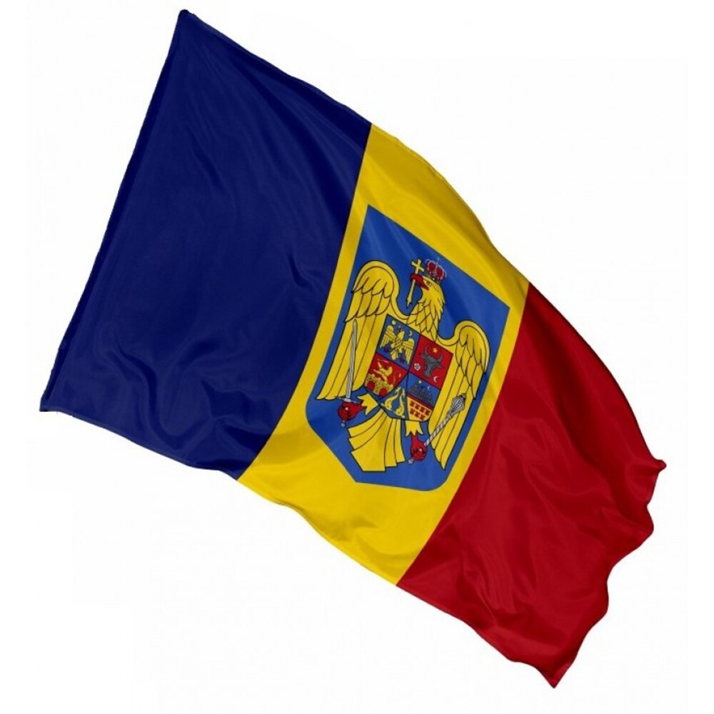 Steag Romania Stema Nouă 150x90 cm