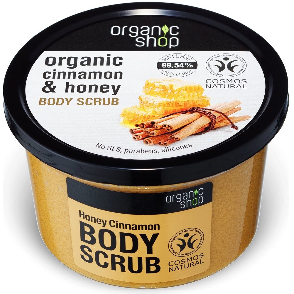 Scrub Organic Shop Honey Cinnamon