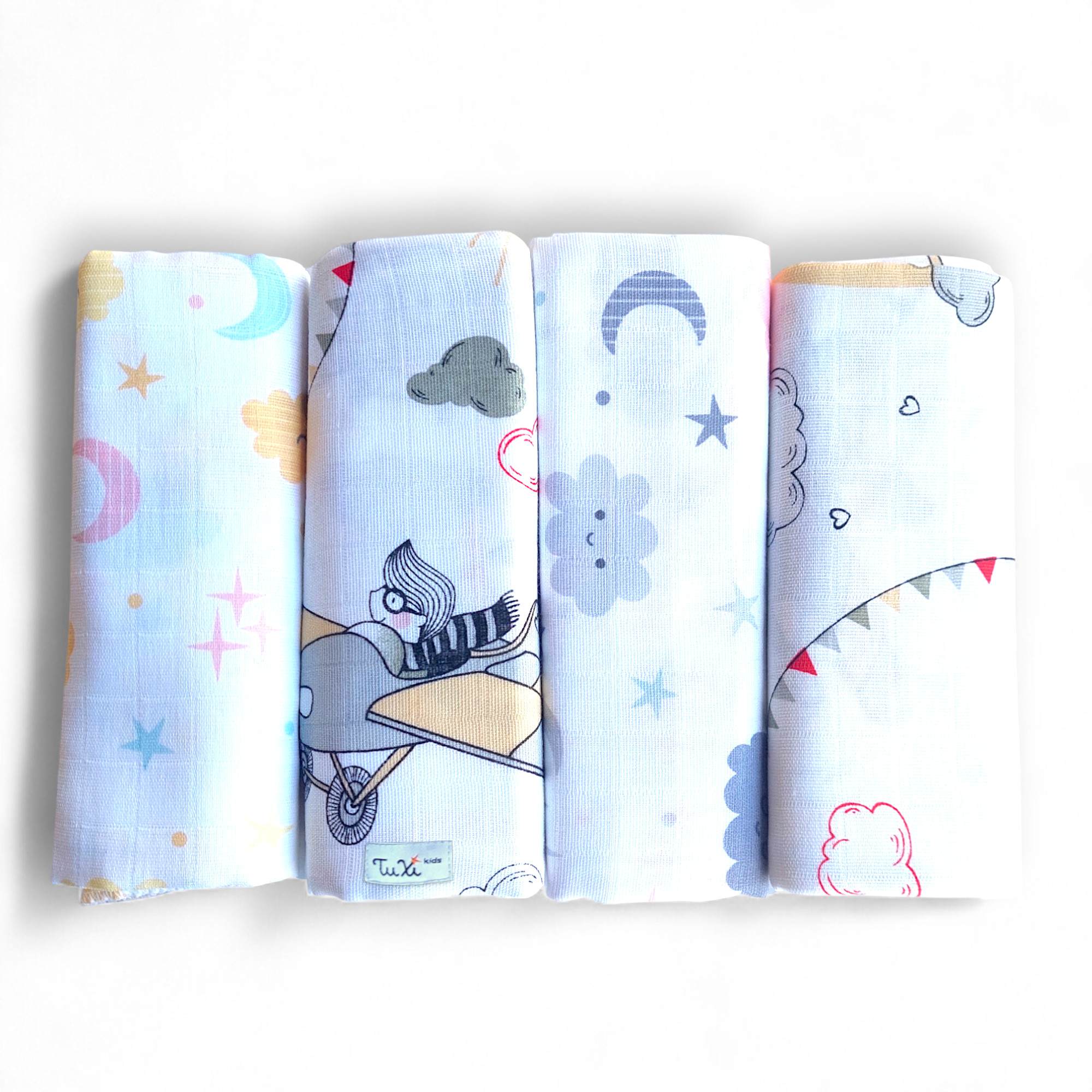 Set 4 Paturici Tuxi Bebe