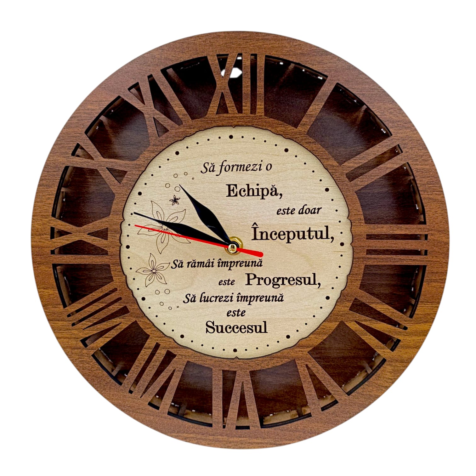 Ceas perete Sef/Angajat 40cm