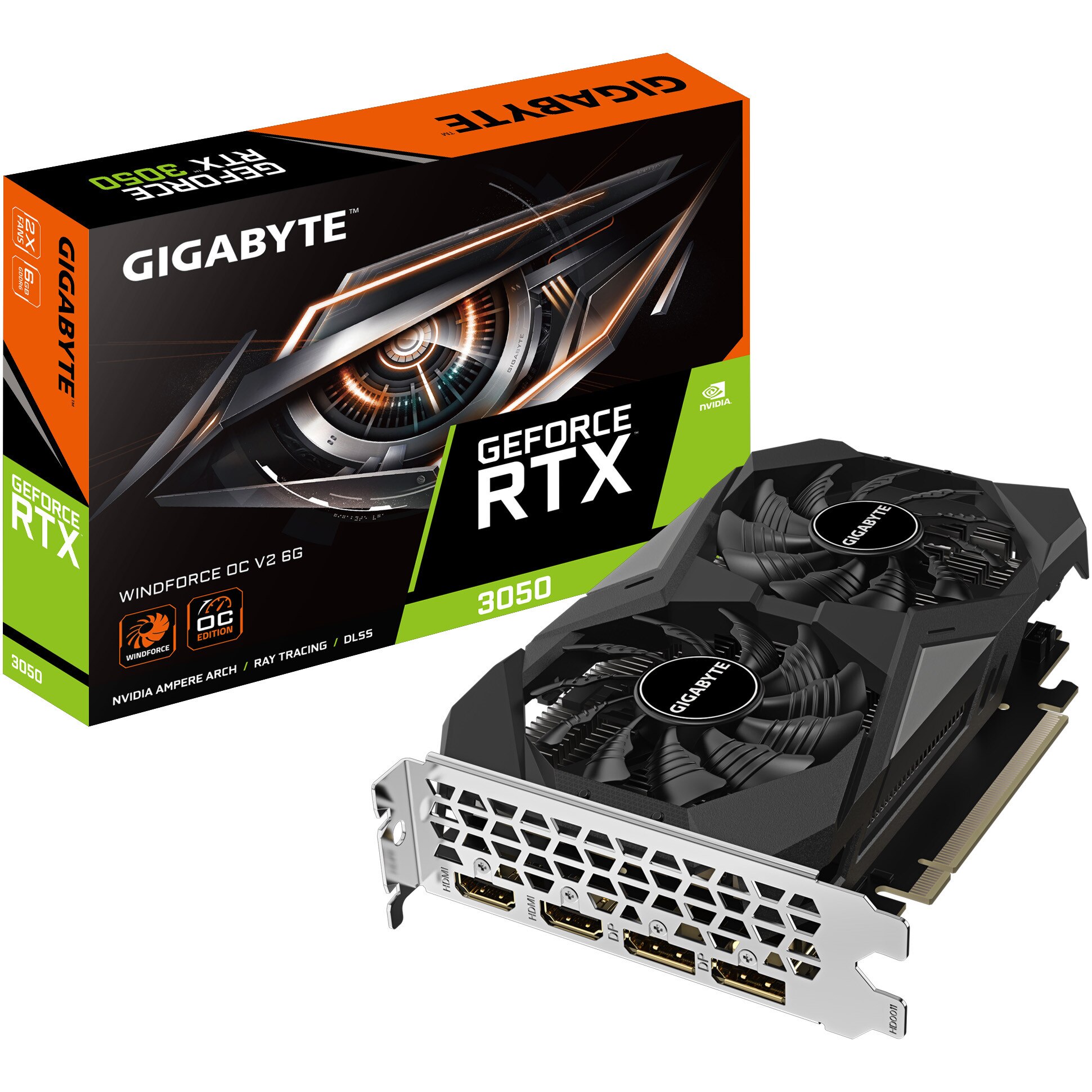 Gigabyte RTX 3050 WINDFORCE OC V2