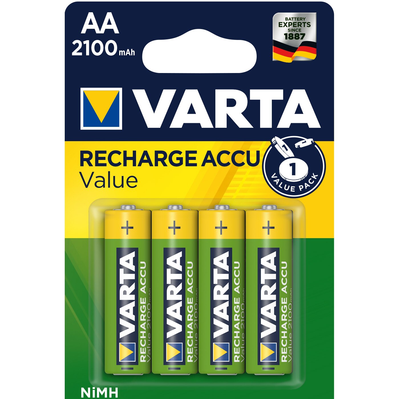 Acumulatori Varta Value AA 2100 mAh