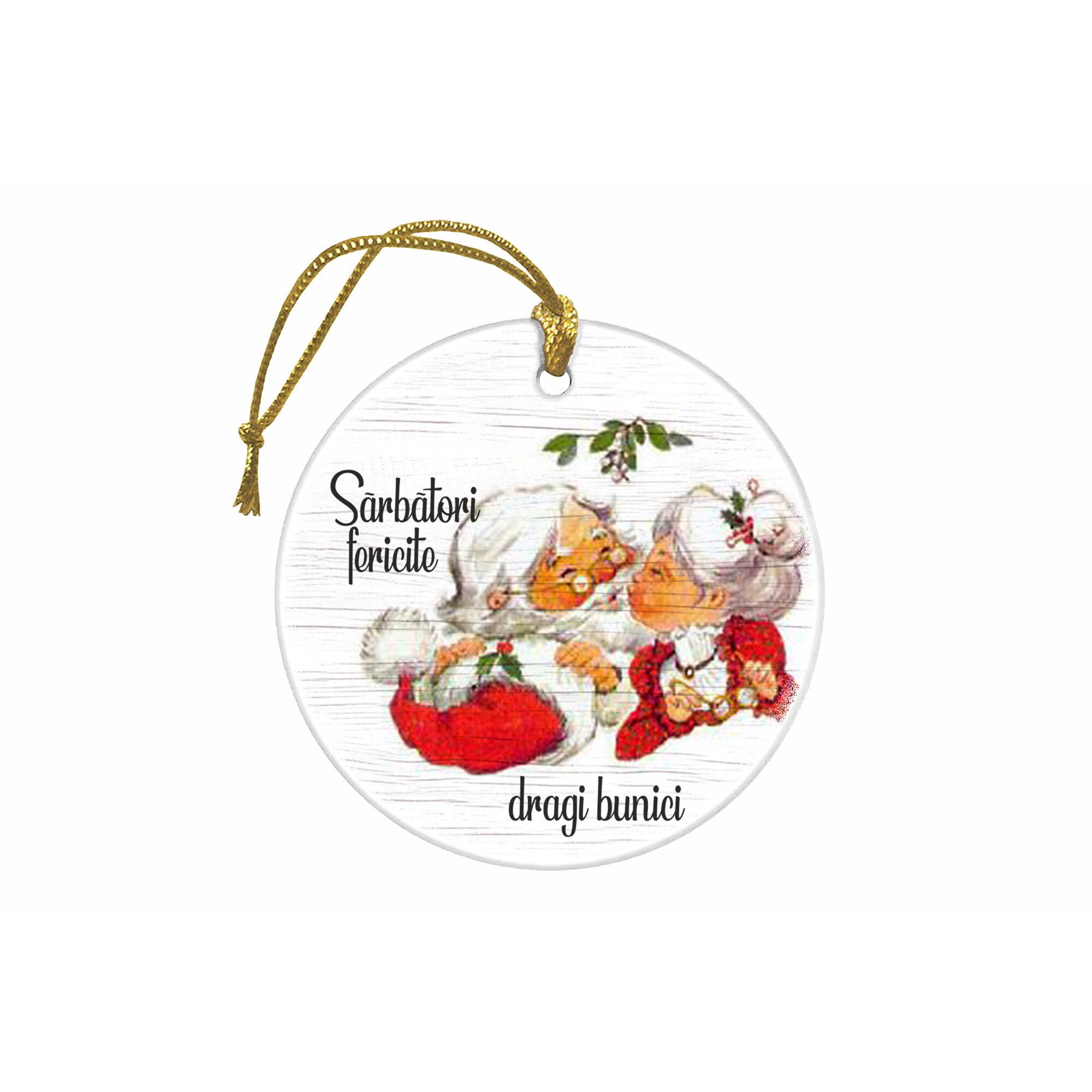 Glob Crăciun personalizat Bunici DekoLaser