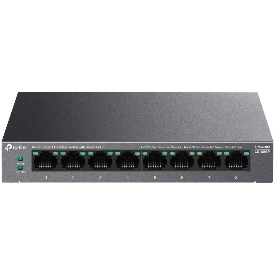 Switch PoE TP-Link LS108GP