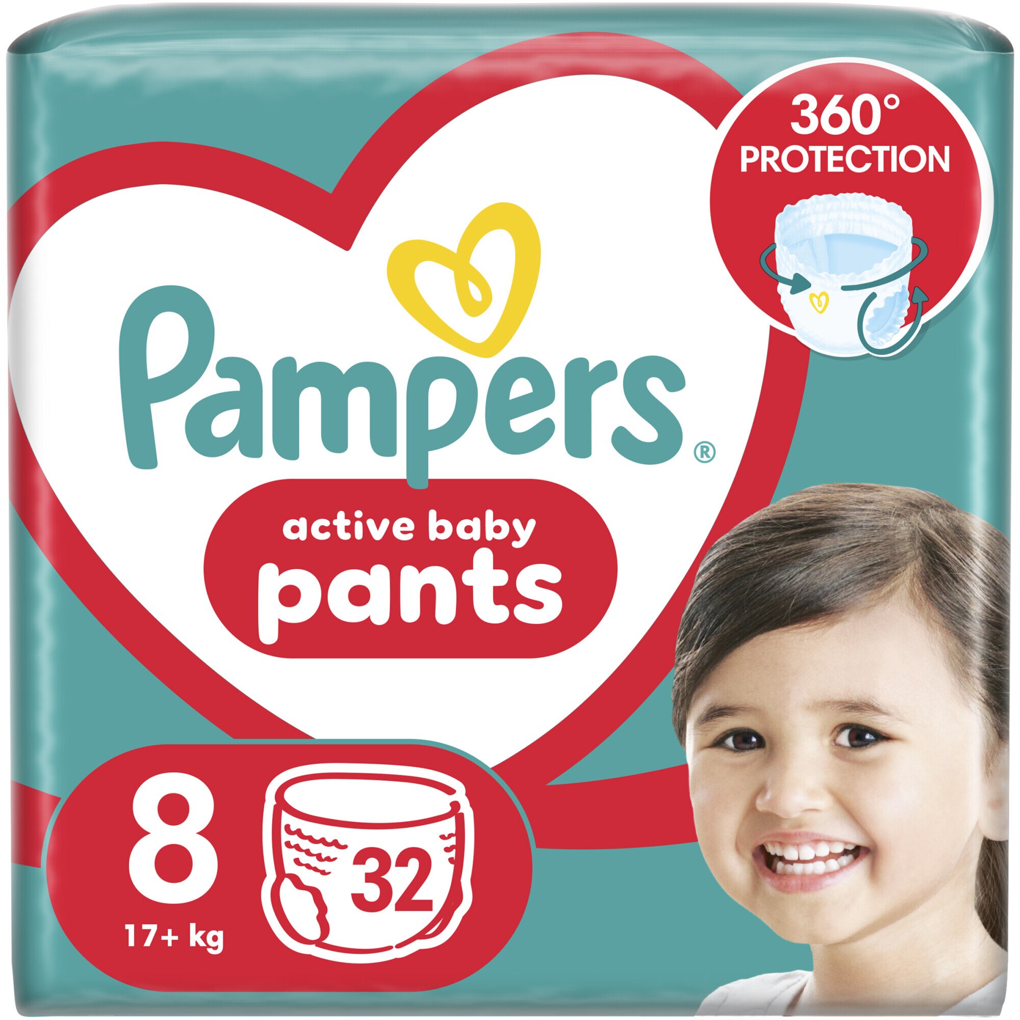 Pampers Active Baby Pants 8