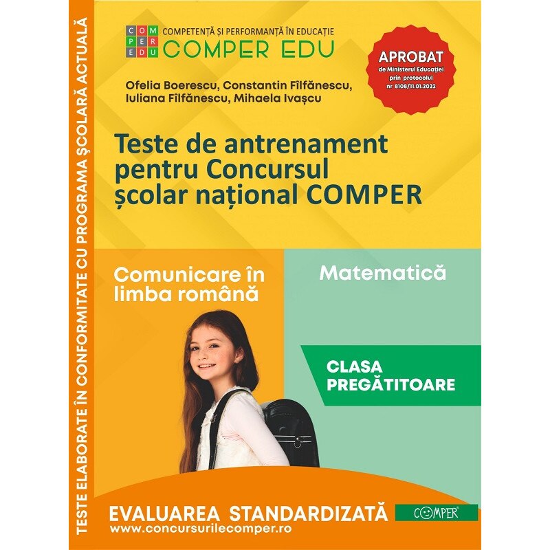 Teste Antrenament Comper Clasa Pregatitoare