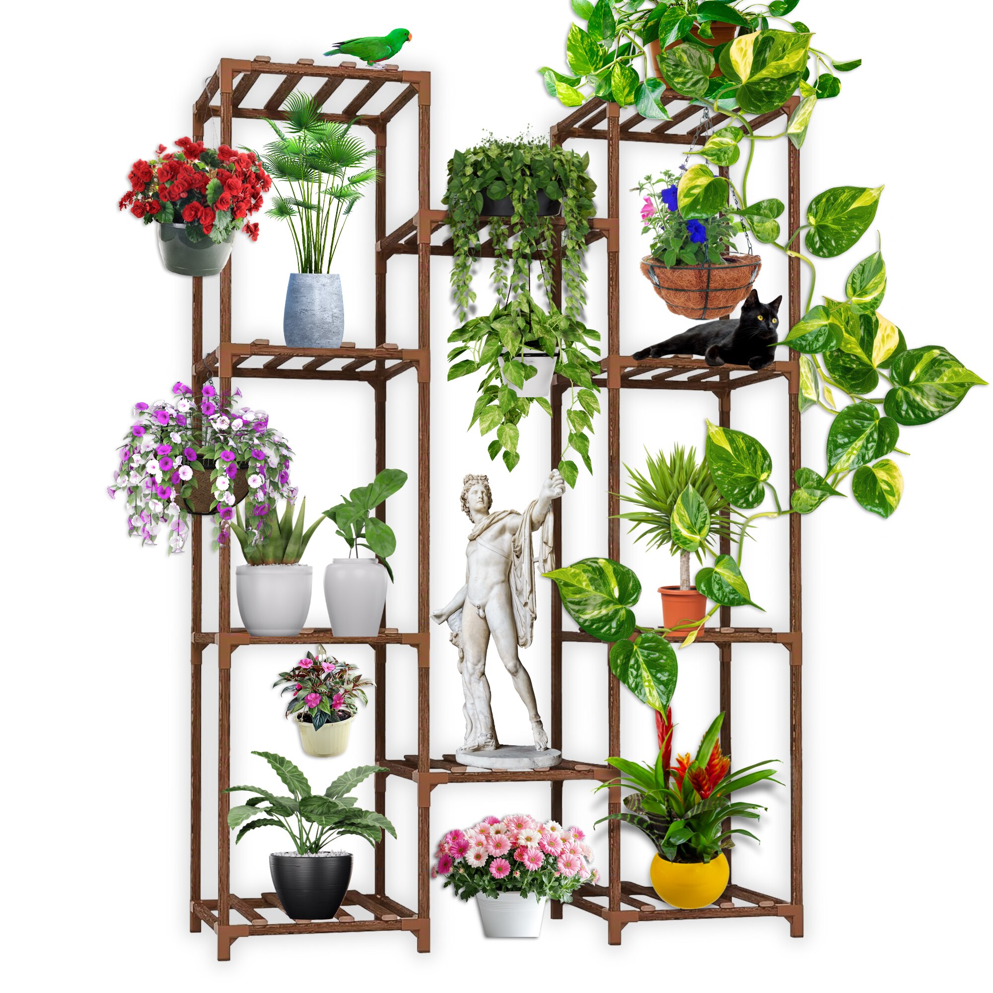 Galaxia Etajeră plante 10 polițe