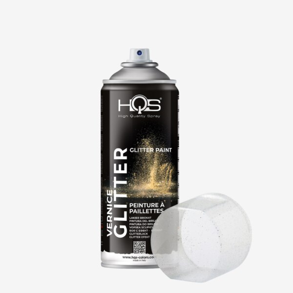 Vopsea Spray HQS Glitter Silver