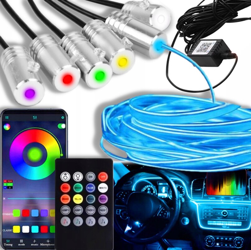 Lumini Ambientale Auto Excitat 8m