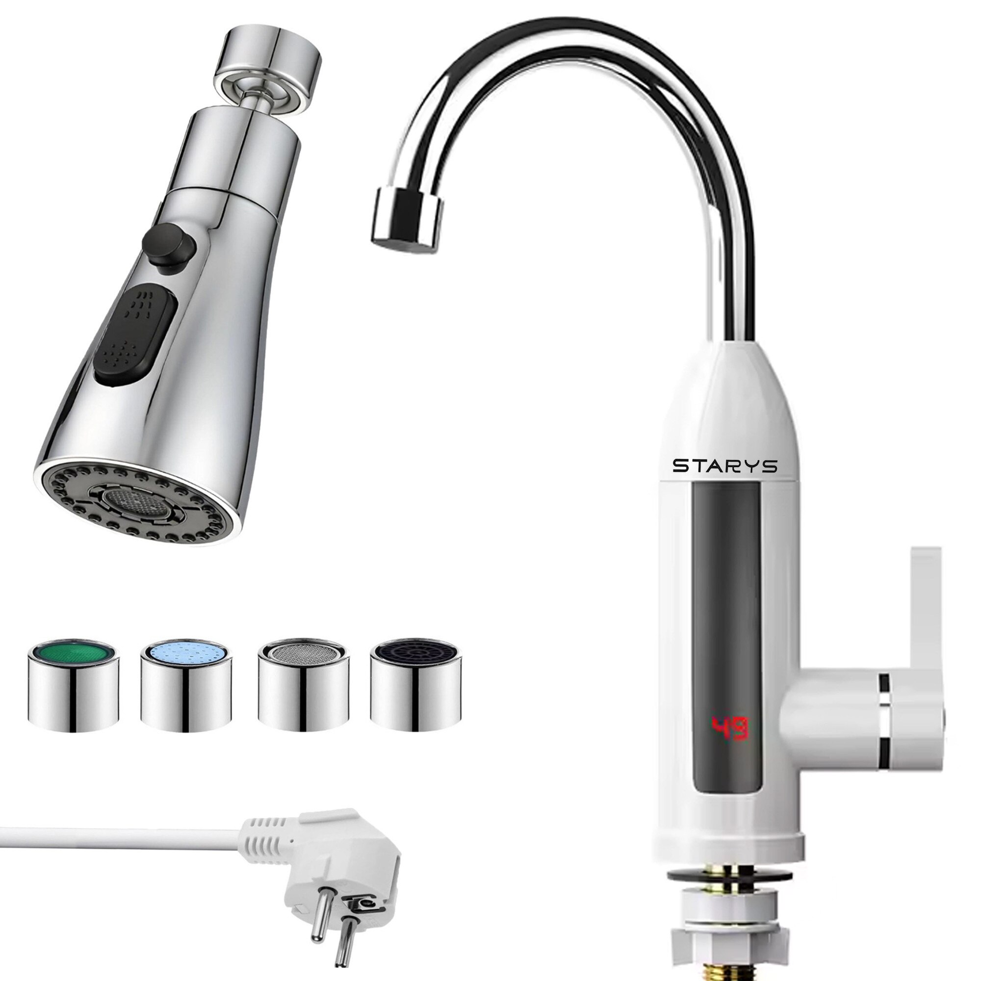 Robinet electric STARYS robinetins002