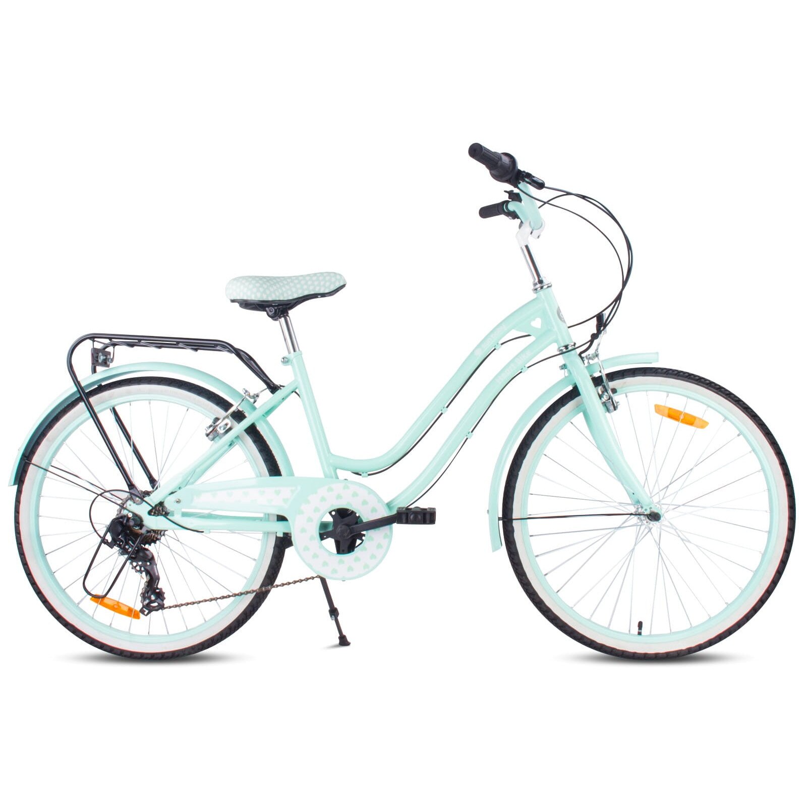 Bicicletă fetiță Sun Baby Heart Bike 24 inch