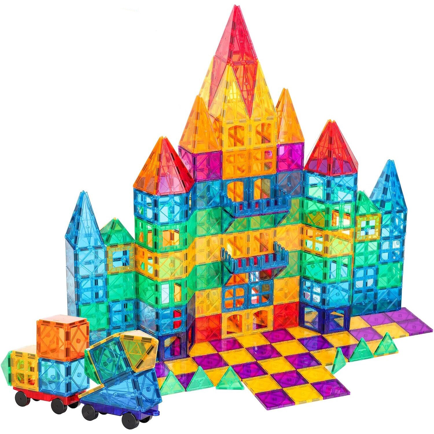 Set Inteligent Constructie Magnetic 100 Piese Oricean
