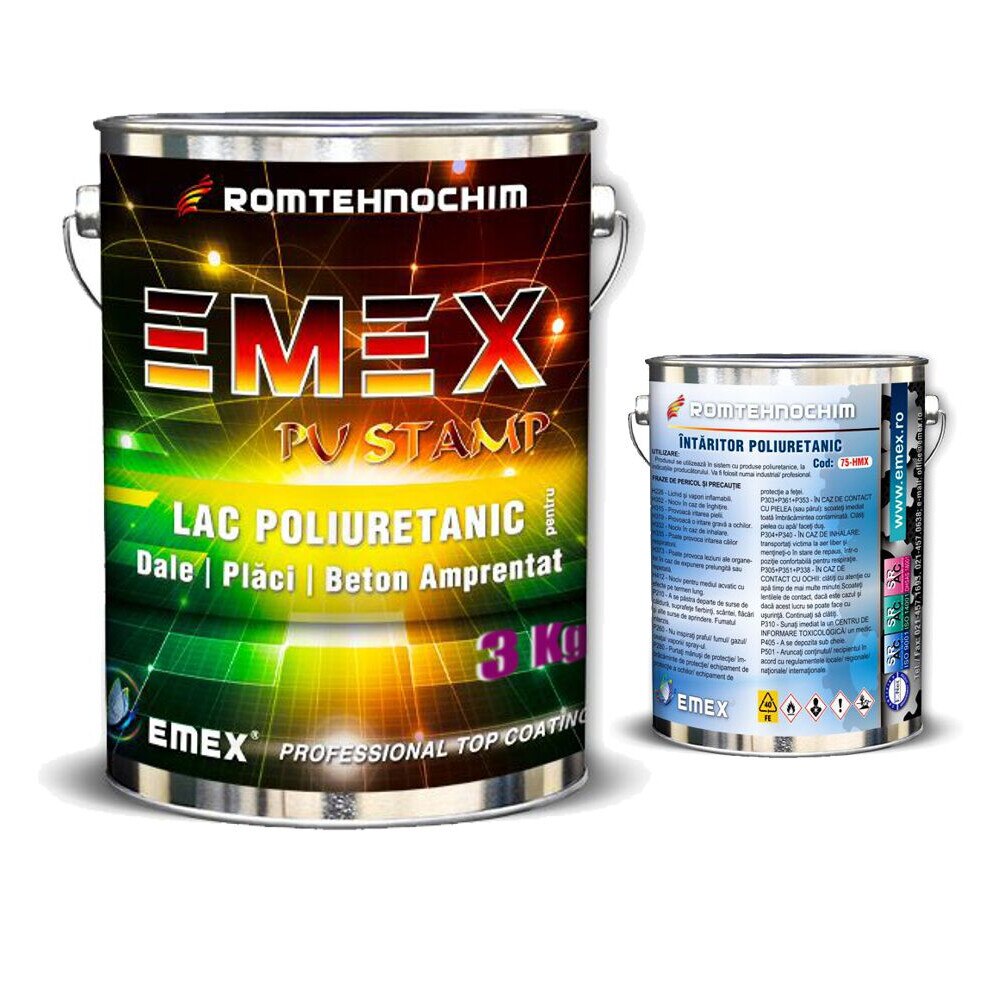 Lac Beton Amprentat Emex PU Stamp 3 Kg