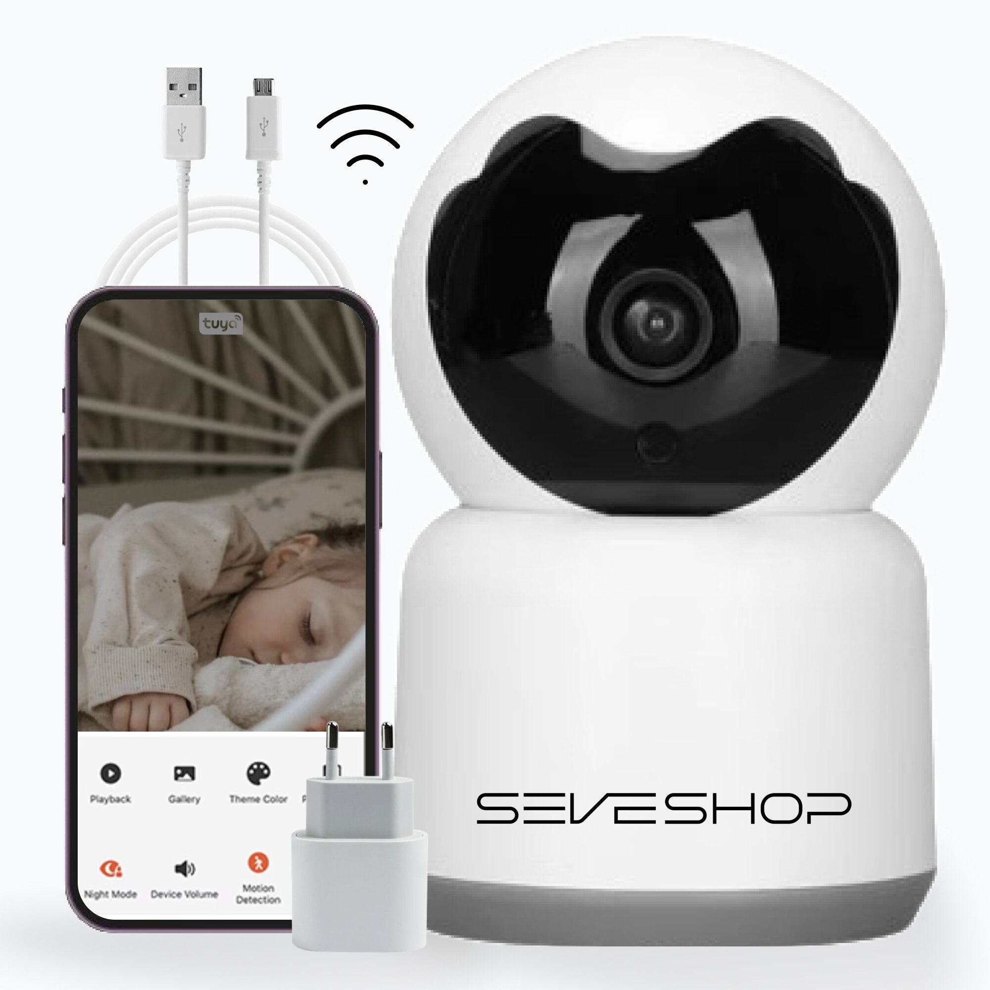 SeveShop Baby Monitor 360