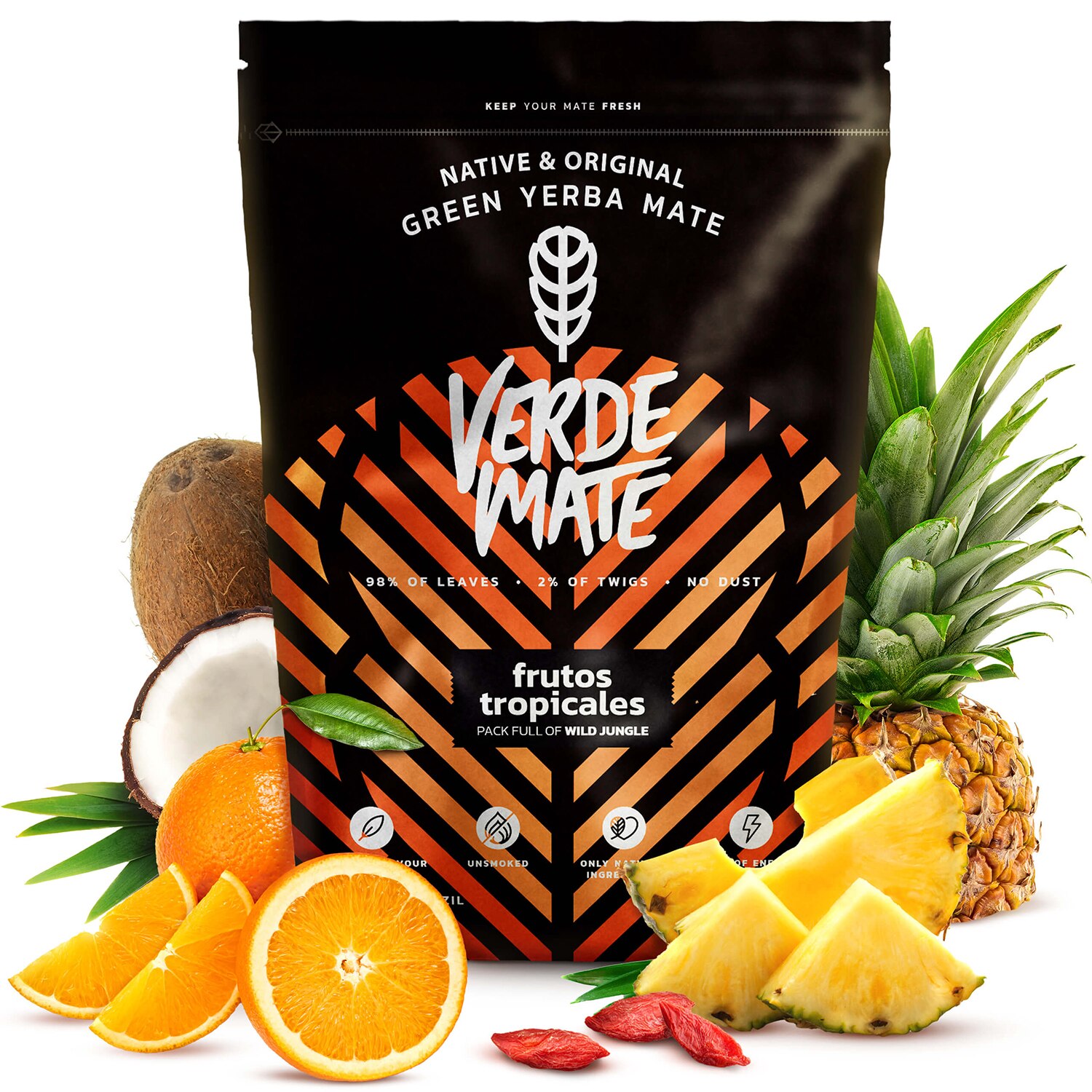 Verde Mate Green Frutos Tropicales