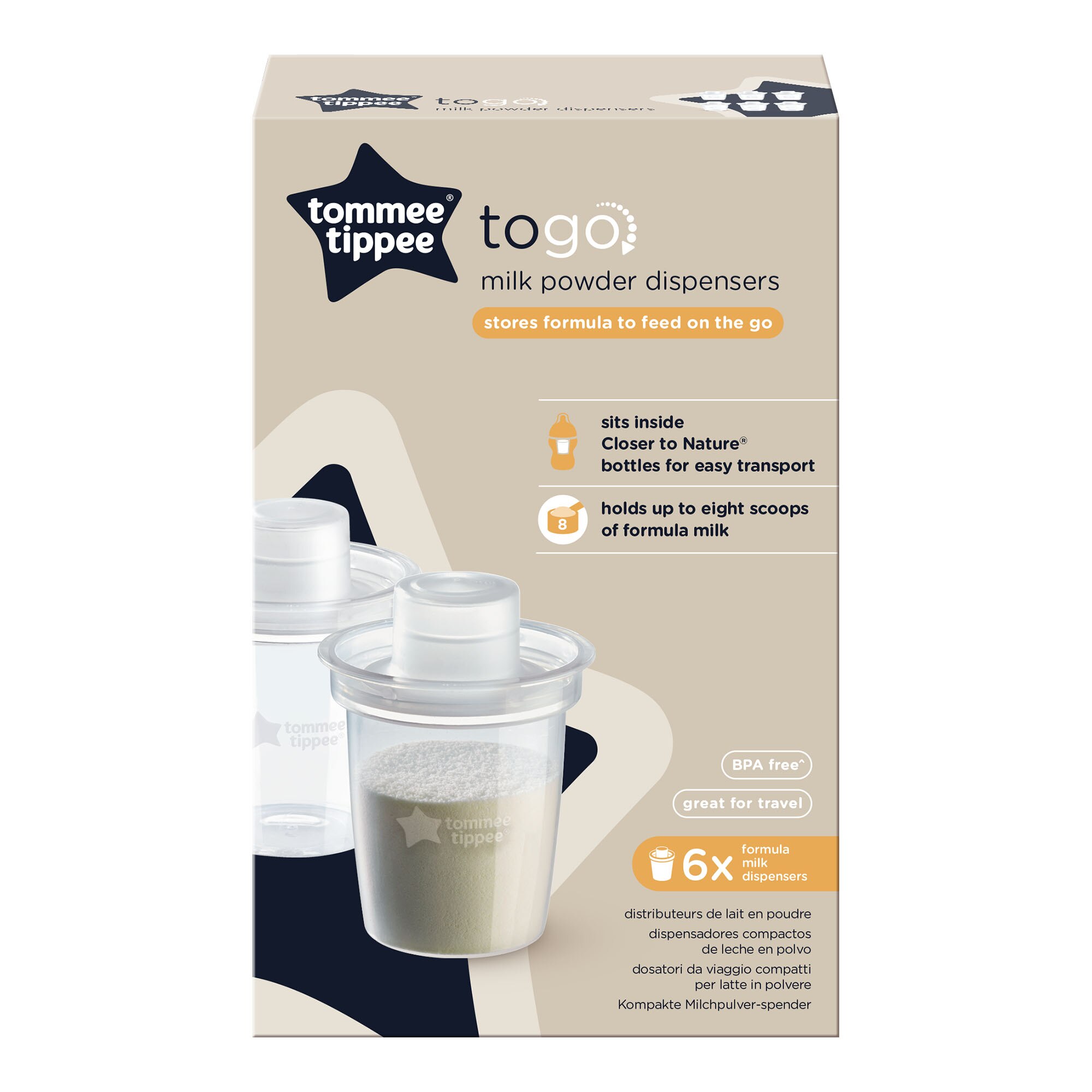 Tommee Tippee Dozator 6 Buc