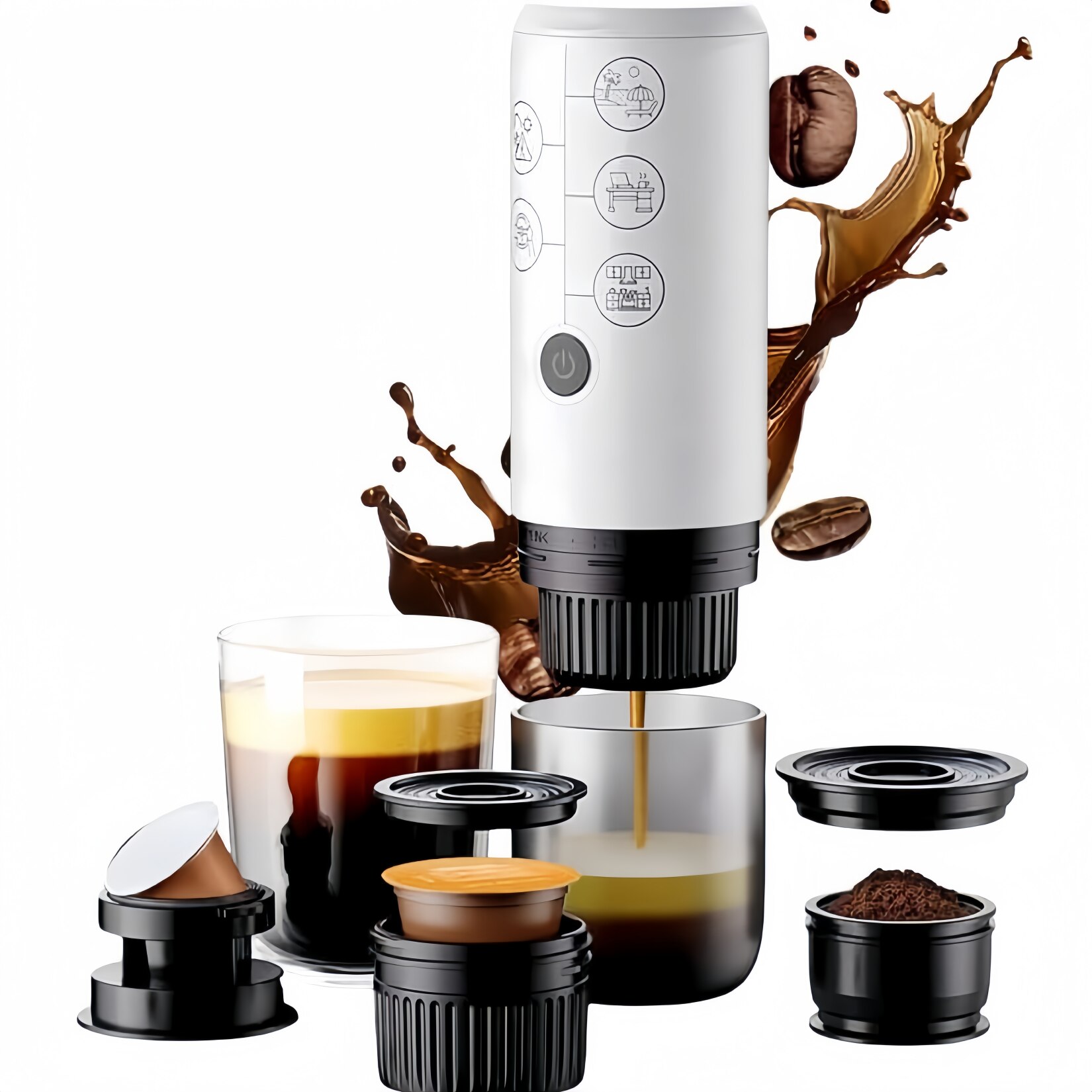 Espressor Portabil RorAem BZ-KFJ-01