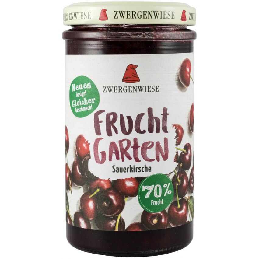 Dulceata Bio de Visine Fara Gluten Zwergenwiese 225g