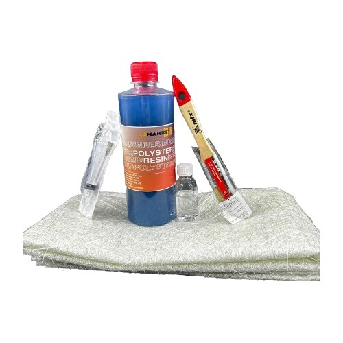 Fibra sticla si rasina Small Kit AZMarkeT