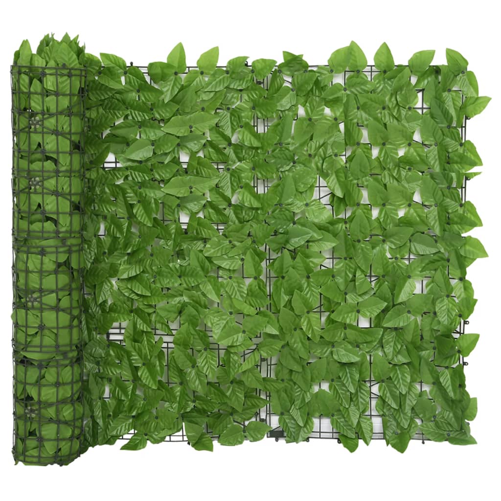 Paravan balcon vidaXL Frunze Verde 300x100
