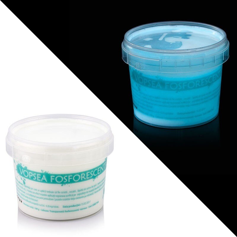 Vopsea Glow ProCart Transparent Turcoaz
