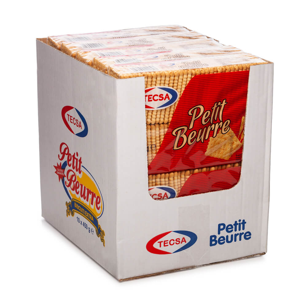 Set 10 Pachete Biscuiti Petit Beurre Tecsa 450 g