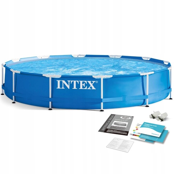 Piscina Intex cadru metalic 366x76
