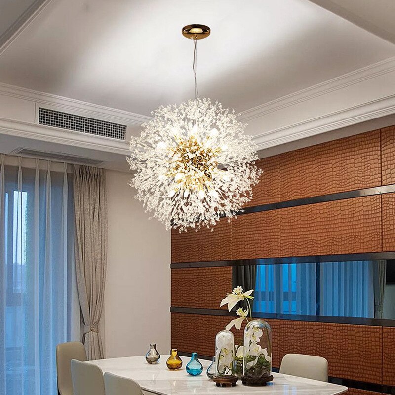 Lustra Cristal trandafi led