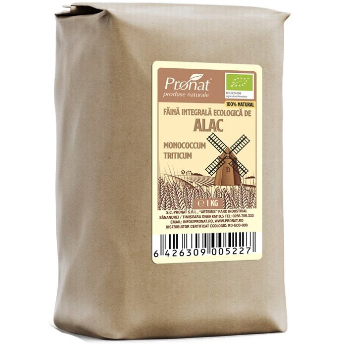 Făină integrală alac bio 1kg