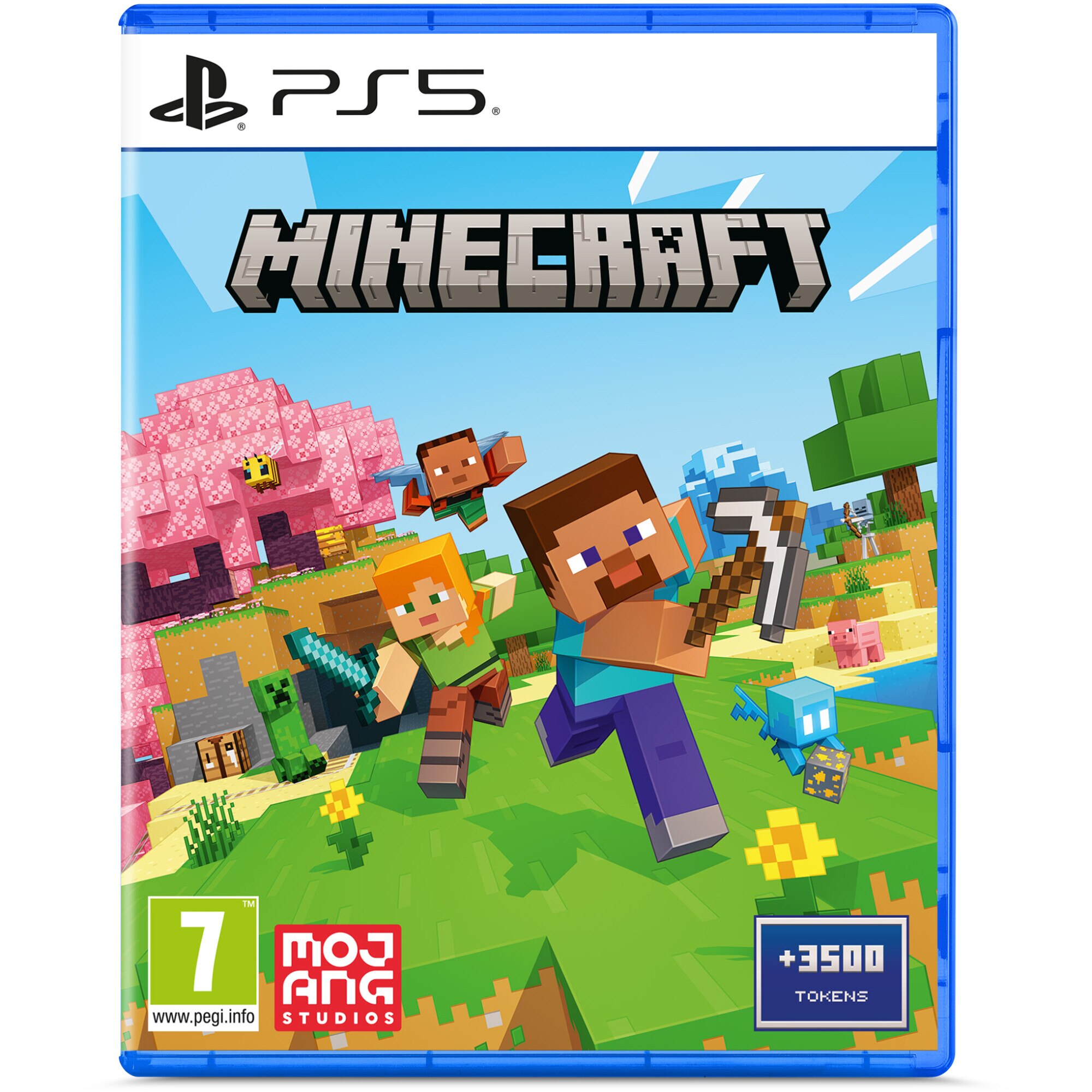 Joc Minecraft PS5 + 3500 Tokens