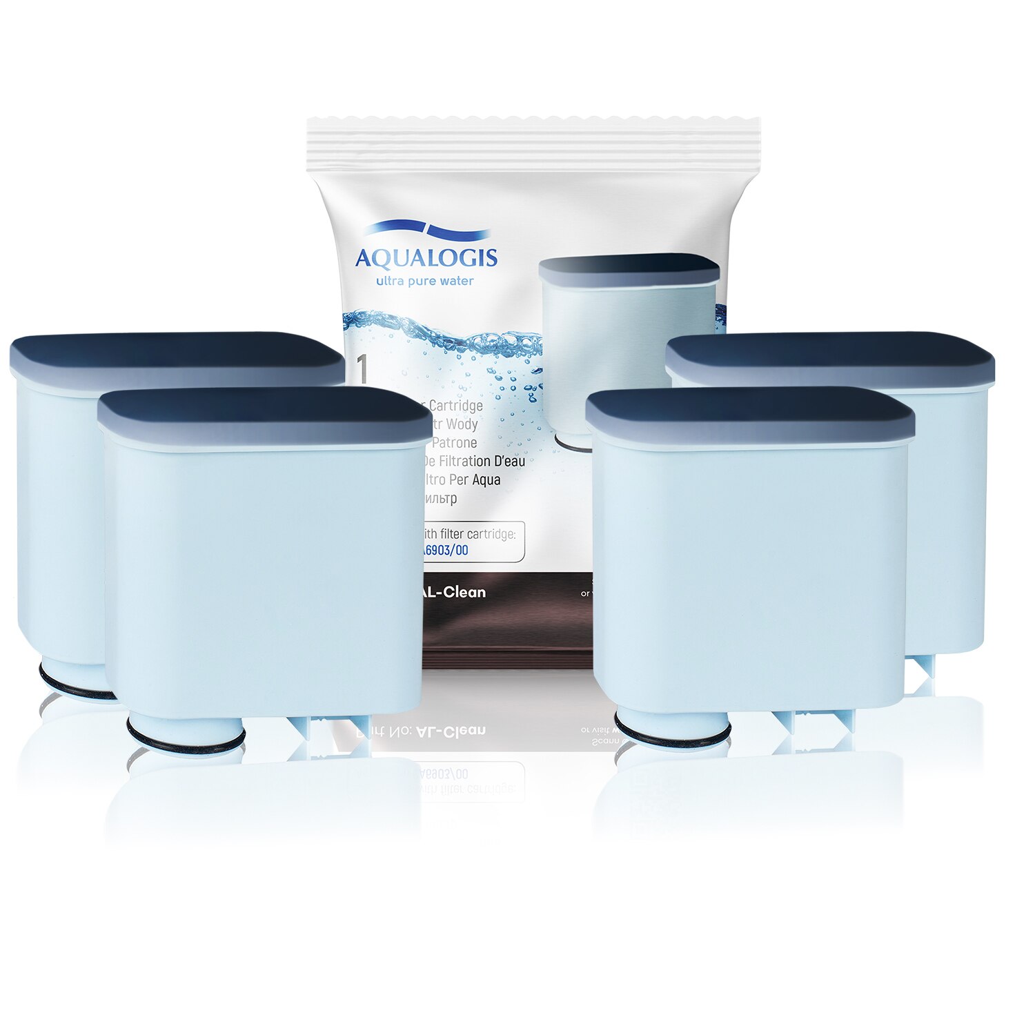 Set 4 filtre Aqualogis AL-Clean
