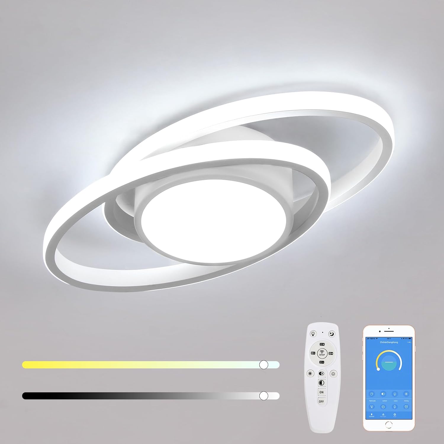 Plafonieră LED Toolight 39W reglabilă