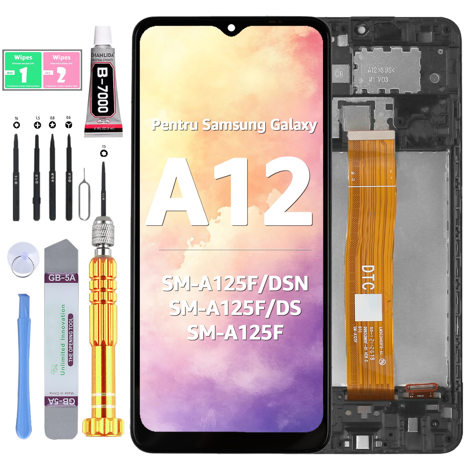 Display LCD Incell Samsung Galaxy A12 Yodoit