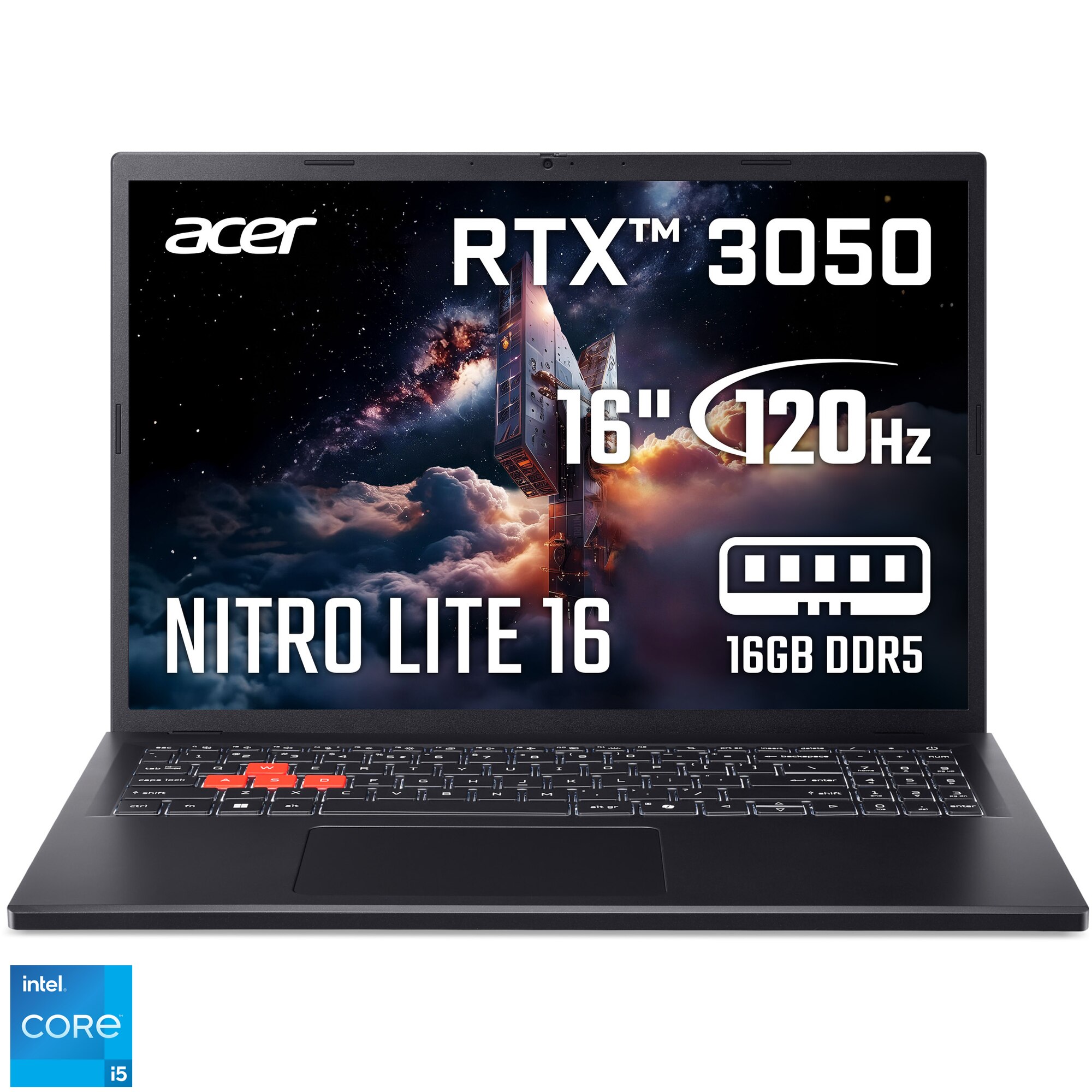 Acer Nitro Lite 16 RTX 3050