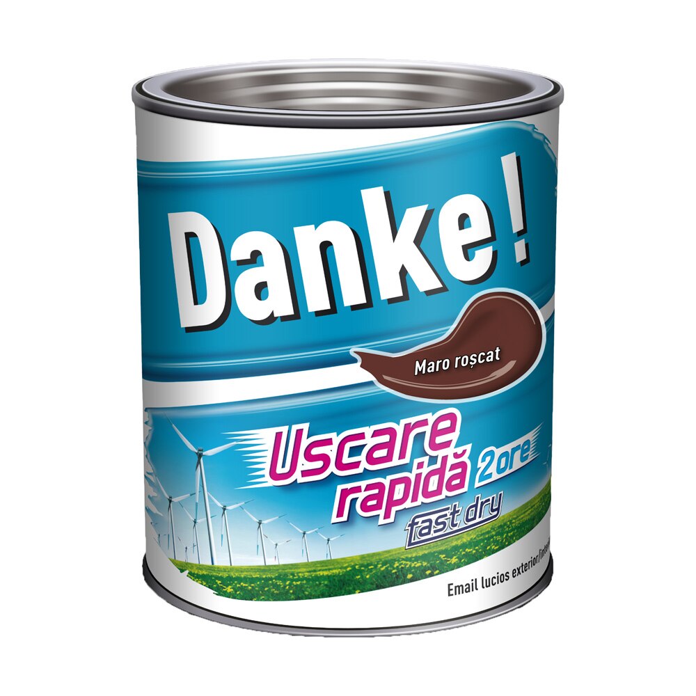 Vopsea Danke Exterior Maro roscat