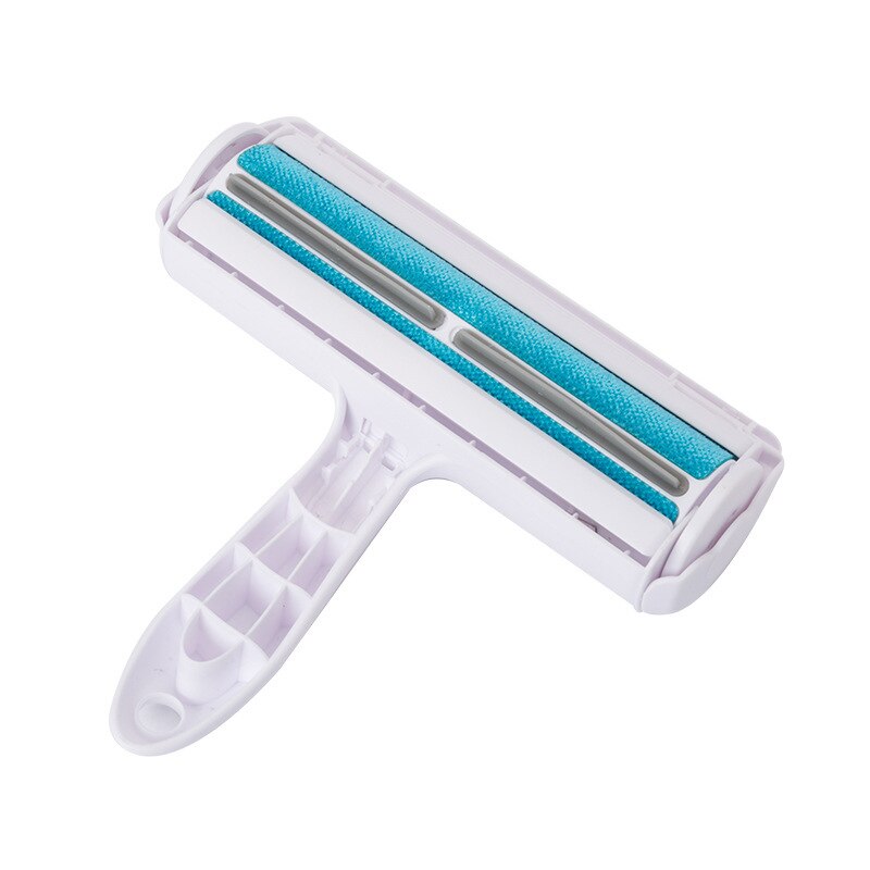 Perie electrostatică Alb/Bleu