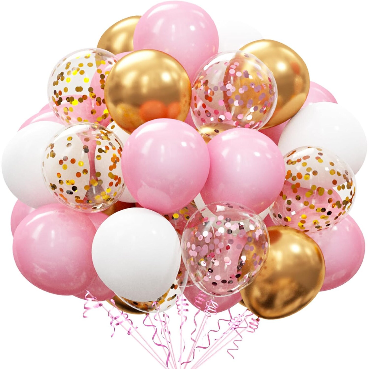 Set 30 baloane Confetti Infinity