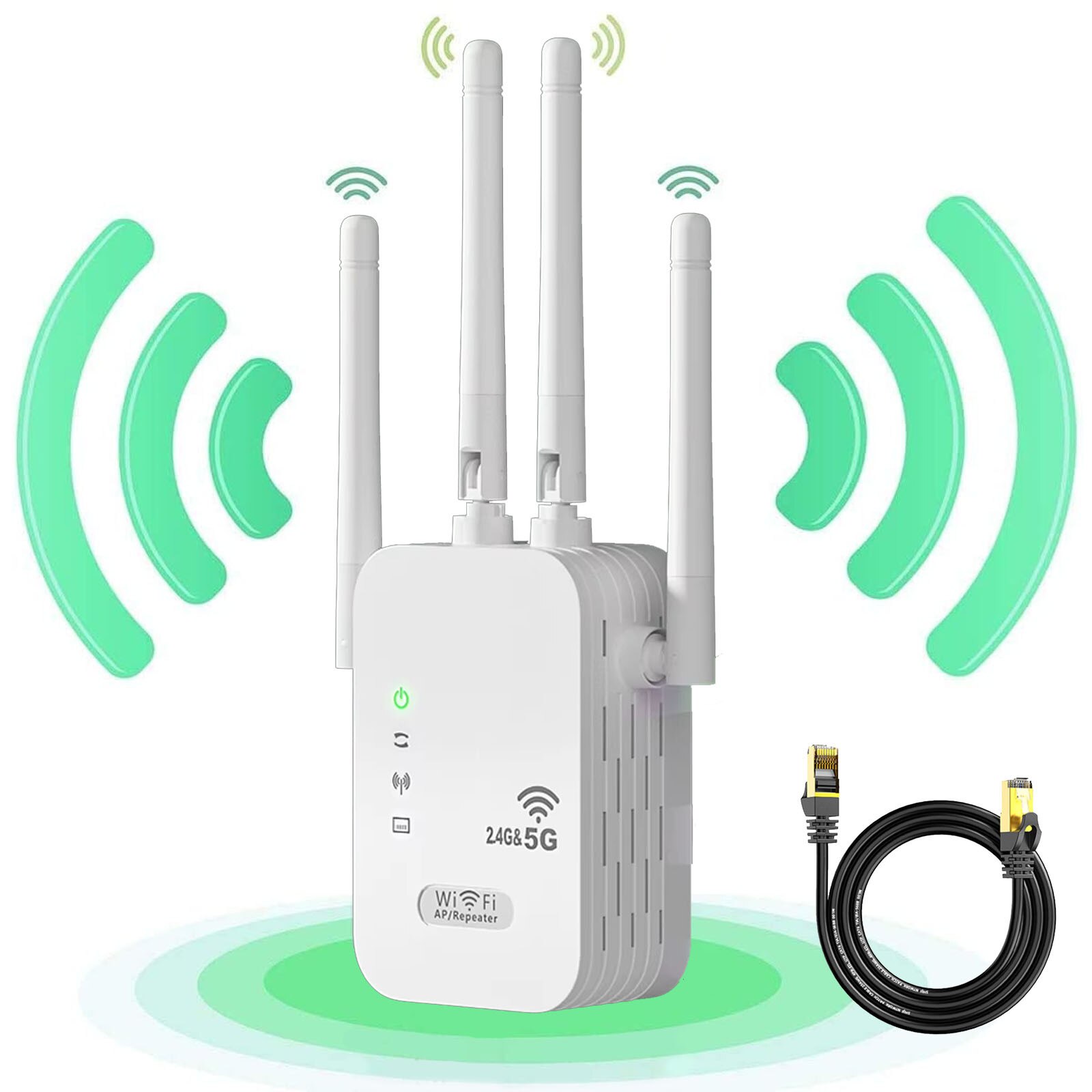 Hggzeg Extender WiFi 1200Mbps