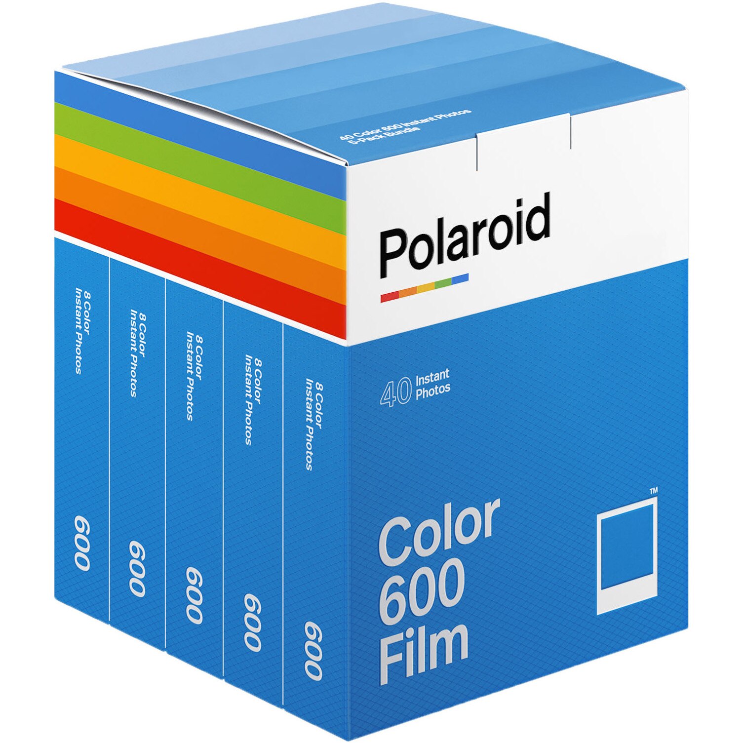 Film Color Polaroid 600, 40 buc