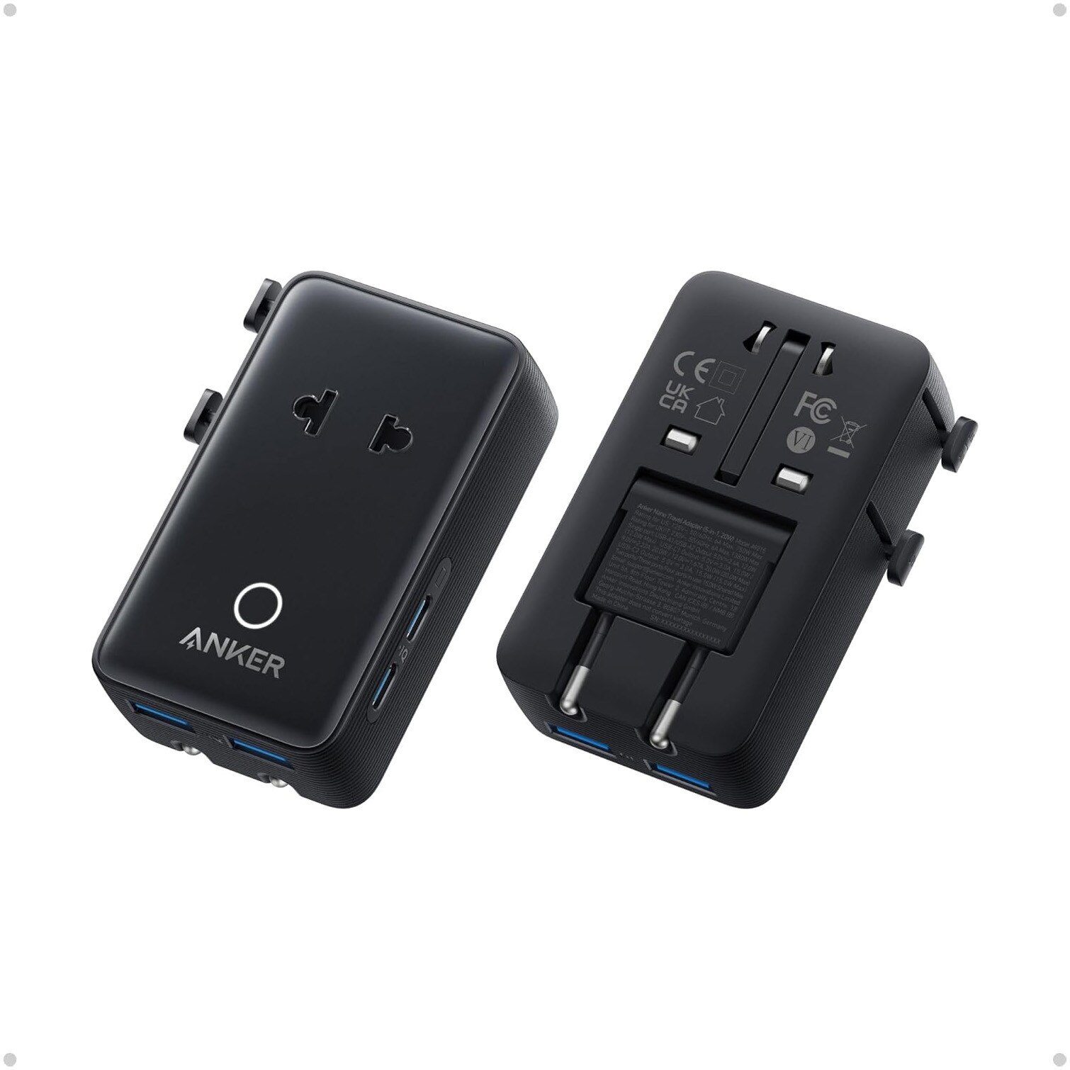 Anker Nano Travel Adapter 5-in-1