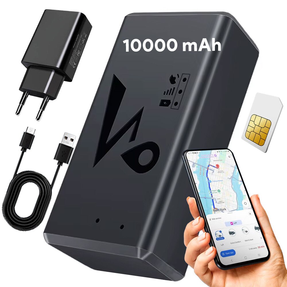 GPS Tracker Auto VeeShop Q10 (10000 mAh)