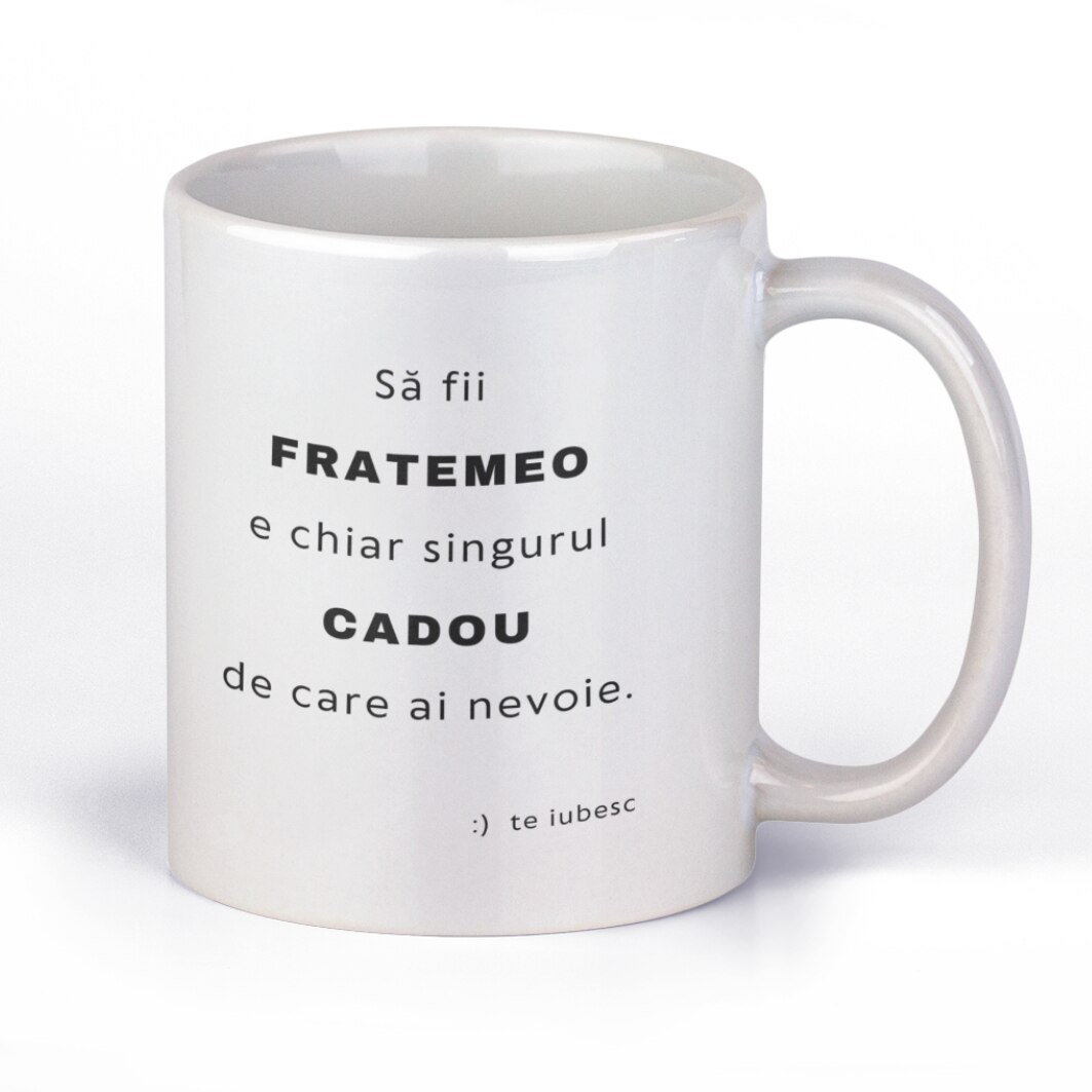 Cana Ceramica Joystos pentru Frate