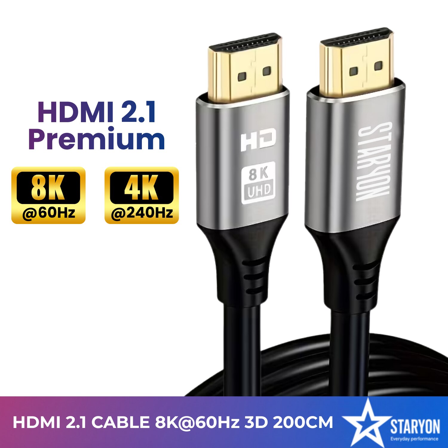 Cablu HDMI 2.1 Staryon