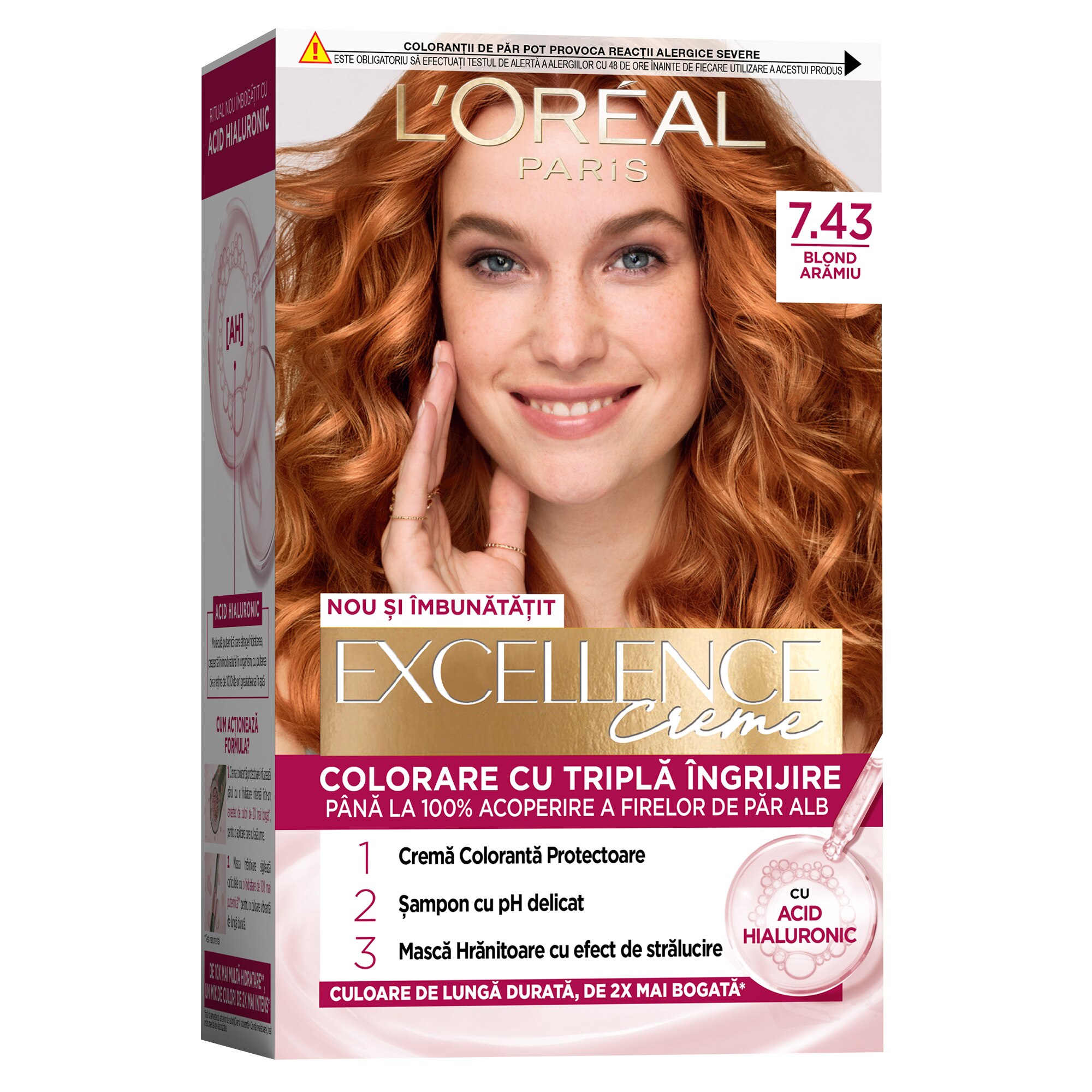 L'Oreal Paris Excellence Creme 7.43