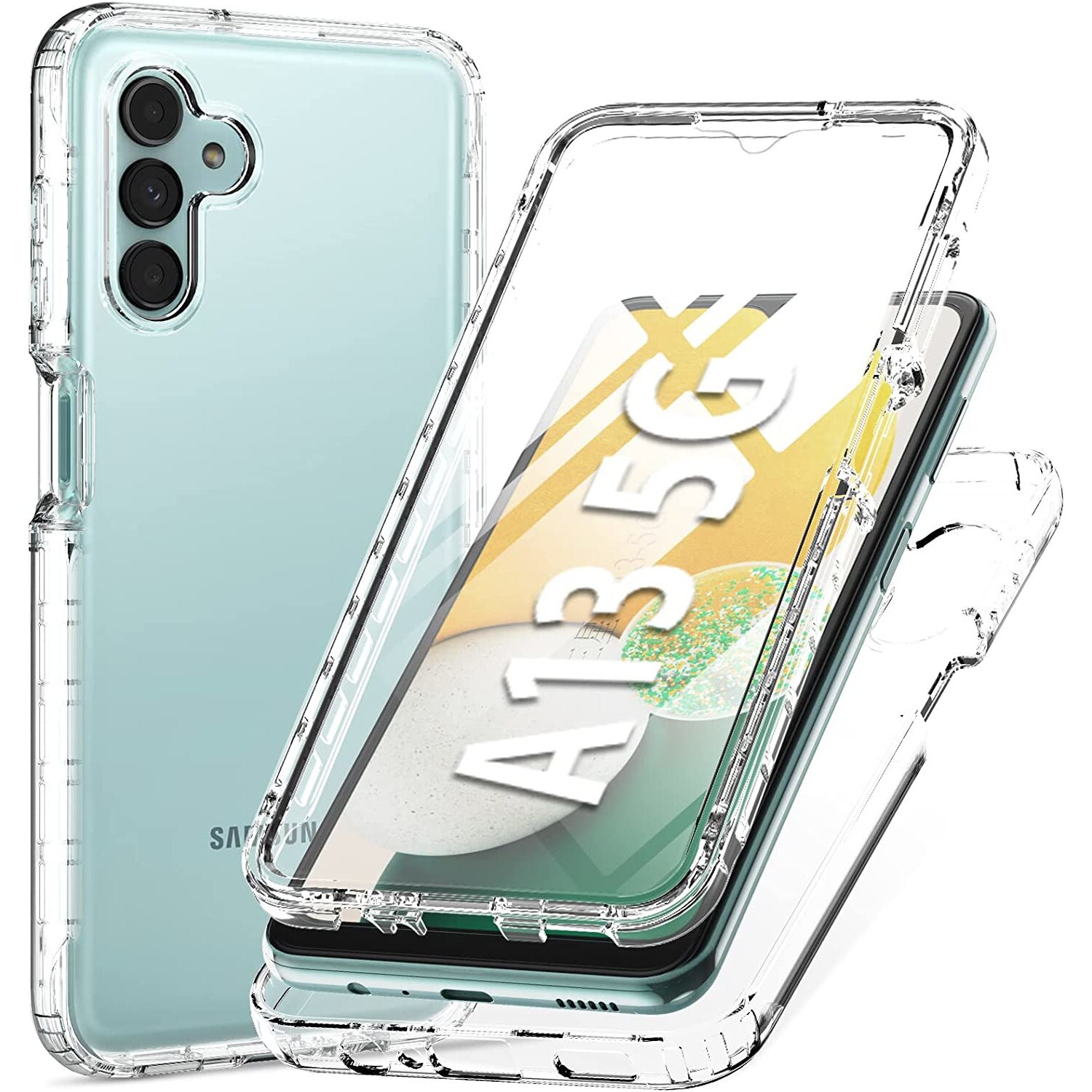Husă 360 A13 5G V2 Transparentă