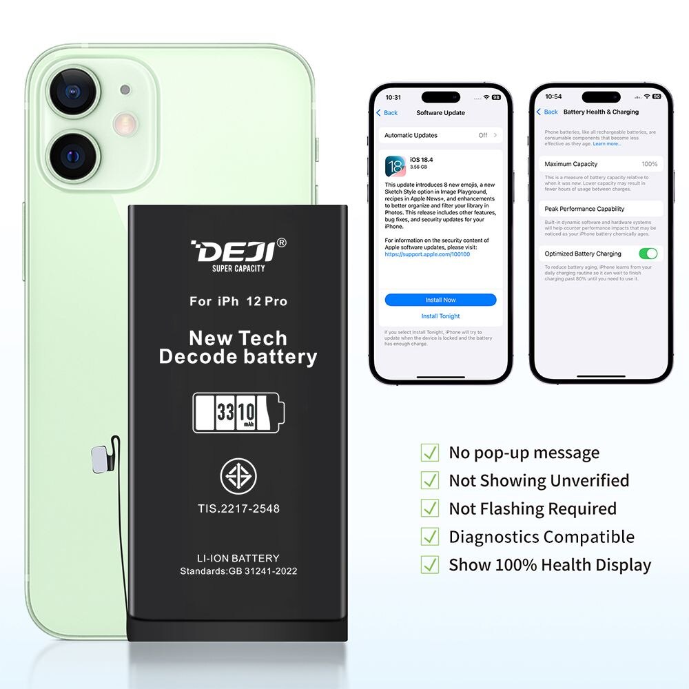 Baterie Deji Diagnostic iPhone 12