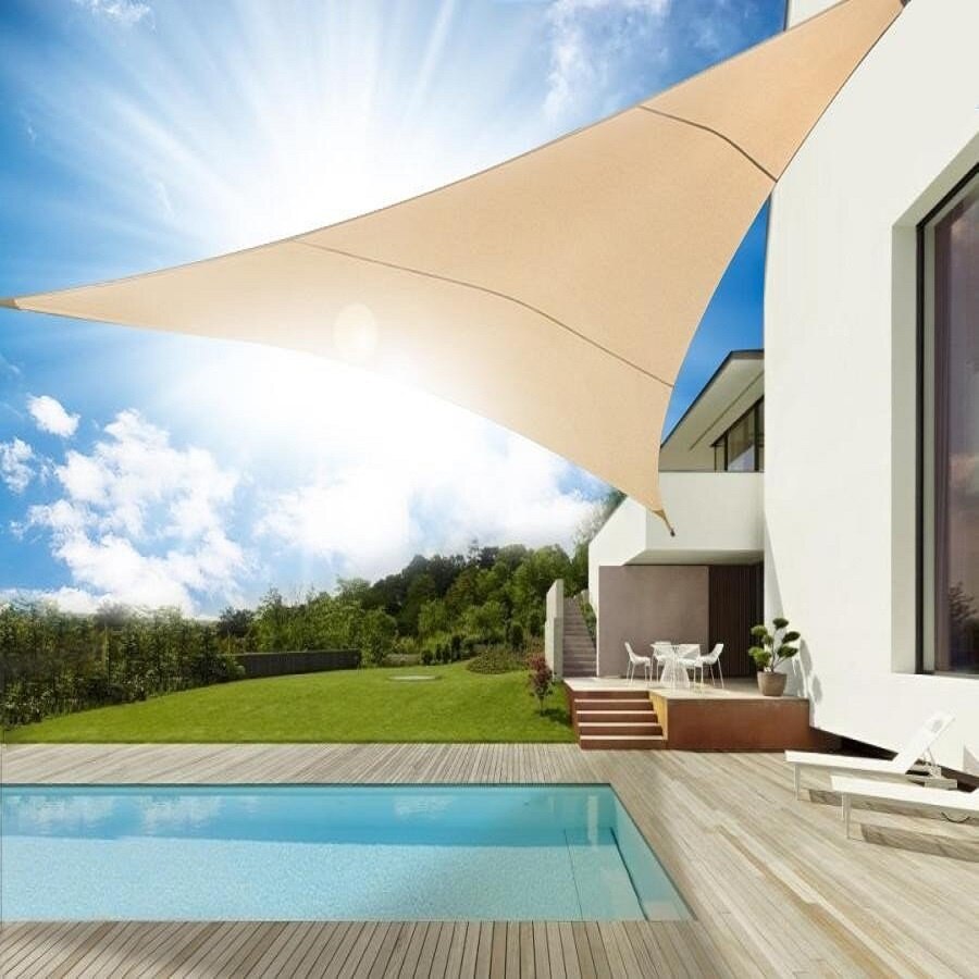 Umbrar GreenBlue triunghi 3.6m