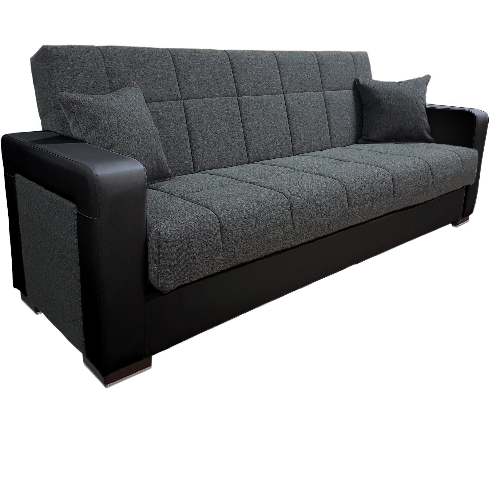 Canapea Concept Olivia Gri/Negru